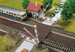 120174 Faller Bahnübergang Mit Schrankenwär