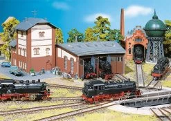 120176 Faller Ringlokschuppen, 3-ständig