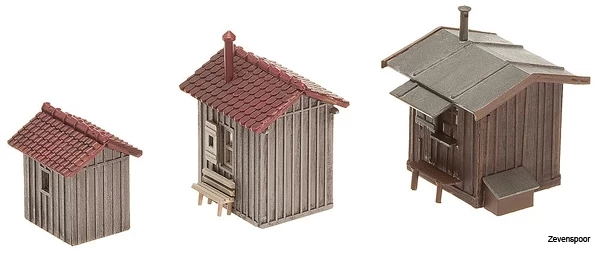120211 Faller Streckenhäuschen/ Geräteschup 3 120211 Faller Streckenhäuschen/ Geräteschup - Afbeelding 3
