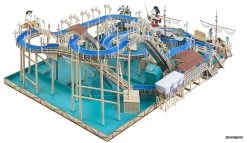 140430 Faller Wildwasserbahn Pirateninsel -Faller Verkoopwinkel FA140430 2