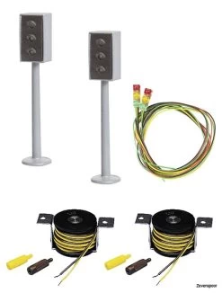 161656 Faller 2 LED-Ampeln Mit Stopp-Stelle