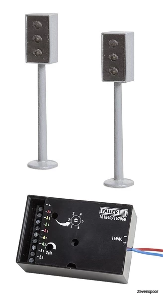 162060 Faller 2 LED-Ampeln Mit Elektronik 2 162060 Faller 2 LED-Ampeln Mit Elektronik - Afbeelding 2