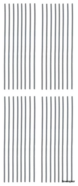 180279 Faller Bordsteine, Gerade 2 180279 Faller Bordsteine, Gerade - Afbeelding 2