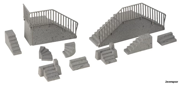 180378 Faller Treppen-Set 2 180378 Faller Treppen-Set - Afbeelding 2