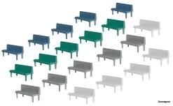 180441 Faller 20 Bänke