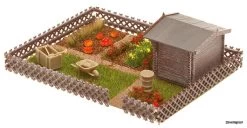 180492 Faller Schrebergarten Mit Kleinem Ga -Faller Verkoopwinkel FA180492 2