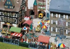 180582 Faller Wochenmarkt