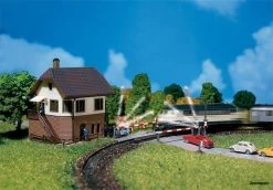 222170 Faller Bahnübergang Mit Stellwerk