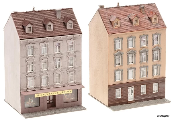 232311 Faller 2 Stadthäuser 2 232311 Faller 2 Stadthäuser - Afbeelding 2