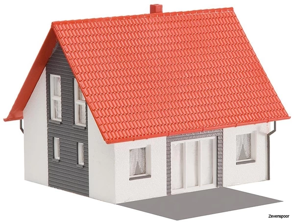 232321 Faller Einfamilienhaus, Grau 3 232321 Faller Einfamilienhaus, Grau - Afbeelding 3