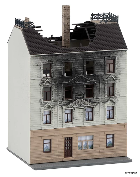 232326 Faller Brennendes Wohnhaus 3 232326 Faller Brennendes Wohnhaus - Afbeelding 3
