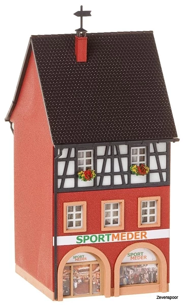 232330 Faller Stadthaus Sport Meder 2 232330 Faller Stadthaus Sport Meder - Afbeelding 2