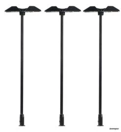 272132 Faller LED-Trapezleuchte, Zweiflammi