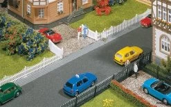 272406 Faller Gartenzaun Mit Tor, 540 Mm