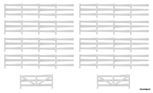 272412 Faller Koppelzaun 2 272412 Faller Koppelzaun - Afbeelding 2