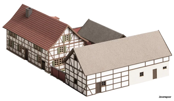 282800 Faller Dreiseithof 2 282800 Faller Dreiseithof - Afbeelding 2