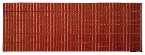 333101 Faller Pola-G Ziegeldach Und Firstziegel 2 333101 Faller Pola-G Ziegeldach Und Firstziegel - Afbeelding 2