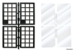 333117 Faller Pola-G Fenster Und Fensterglas